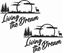 Picture of Living the Dream Decals  / Stickers