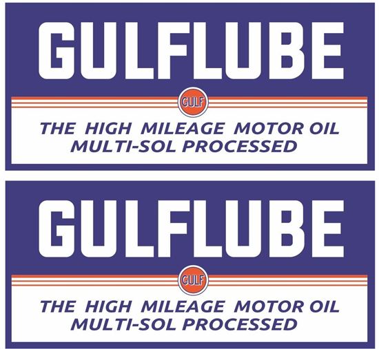 Picture of Gulflube Decals / Stickers