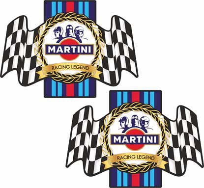 Picture of Martini Racing Legend Decals / Stickers