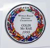 Picture of FIA Drivers Champion Colin Mcrea 1995 adhesive Badge