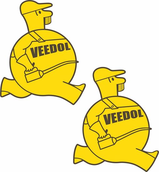 Picture of Veedol Motor Oil Decals / Stickers