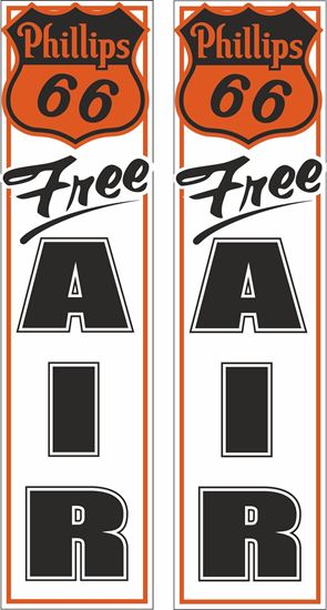 Picture of Phillips free air Decals / Stickers