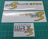 Picture of Impreza WRX Club Spec Evo 3 ( Australia) side & rear Decals / Stickers