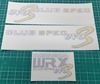 Picture of Impreza WRX Club Spec Evo 3 ( Australia) side & rear Decals / Stickers
