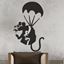 Picture of Banksy Parachuting Rat  Wall Art sticker