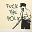 Picture of Banksy "Fuck the police"  Wall Art sticker