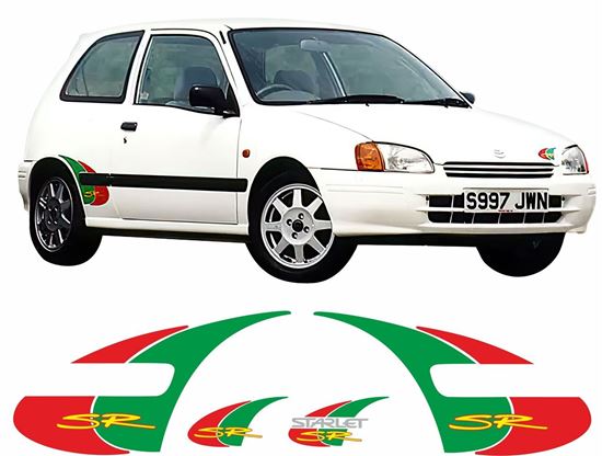Picture of 1996 - 99 1.3i SR replacement Decals / Stickers