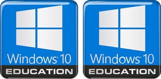 Picture of Windows 10 Education Gel Badges