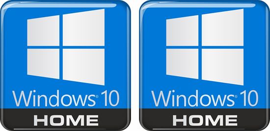 Picture of Windows 10 Home Gel Badges