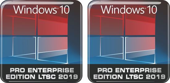 Picture of Windows 10 Pro Enterprise Edition LTSC 2019 Gel Badges