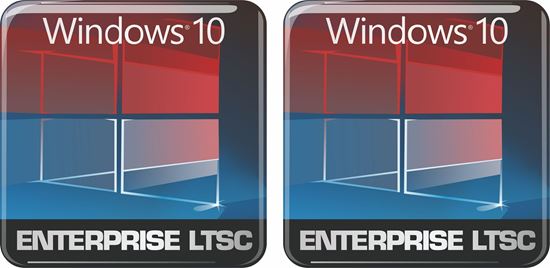 Picture of Windows 10 Enterprise LTSC Gel Badges