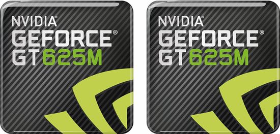 Picture of Nvidia Geforce GT 6254M Gel Badges