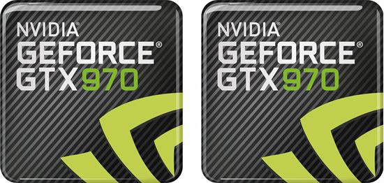 Picture of Nvidia Geforce GTX 970 Gel Badges