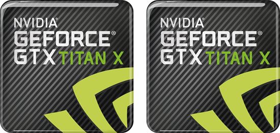 Picture of Nvidia Geforce GTX Titan X Gel Badges