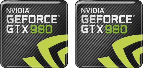 Picture of Nvidia Geforce GTX 980 Gel Badges