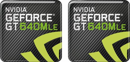 Picture of Nvidia Geforce GT 640MLE Gel Badges