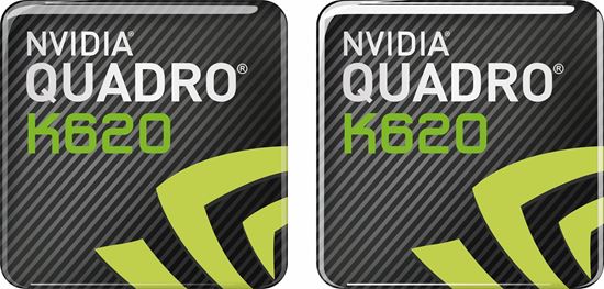 Picture of Nvidia Quadro K620 Gel Badges