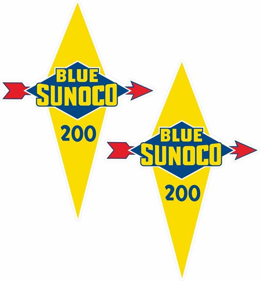 Picture of Sunoco Blue 200 Decals / Stickers