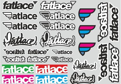Picture of Fatlace Sticker Sheet