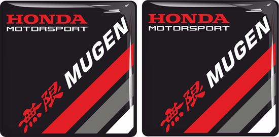 Picture of Honda Motorsport Mugen Gel Badges  50mm
