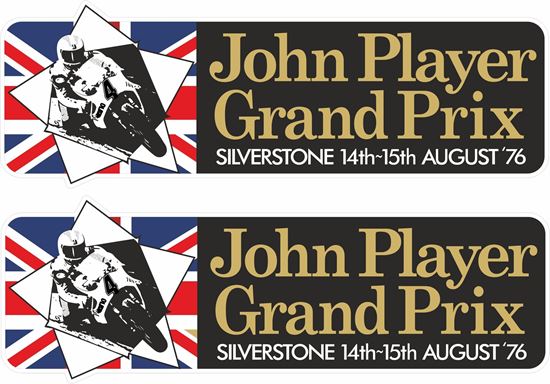 Picture of John Player Grand Prix Silverstone 1976 Decals / Stickers