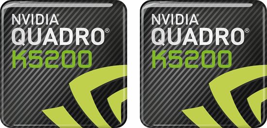 Picture of Nvidia Quadro K2500 Gel Badges