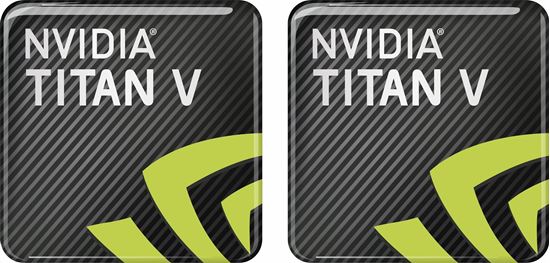 Picture of Nvidia Titan V Gel Badges