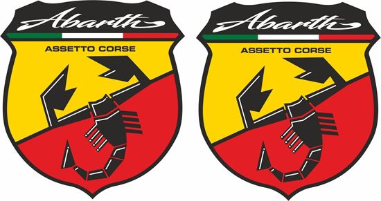 Picture of Fiat Abarth Assetto Corse Decals / Stickers