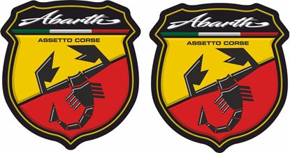 Picture of Fiat Abarth Assetto Corse Decals / Stickers