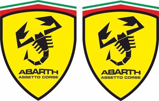 Picture of Fiat Abarth Assetto Corse Decals / Stickers