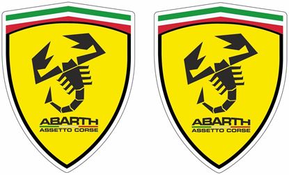 Picture of Fiat Abarth Assetto Corse Decals / Stickers