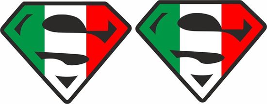 Picture of Superman Italia Decals / Stickers