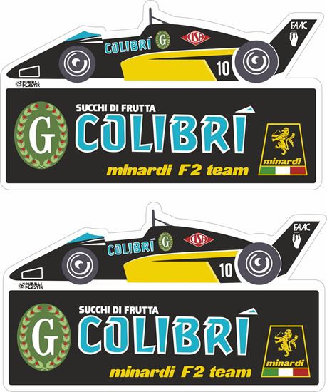 Picture of Minardi  Colibri European F2 Team Decals / Stickers