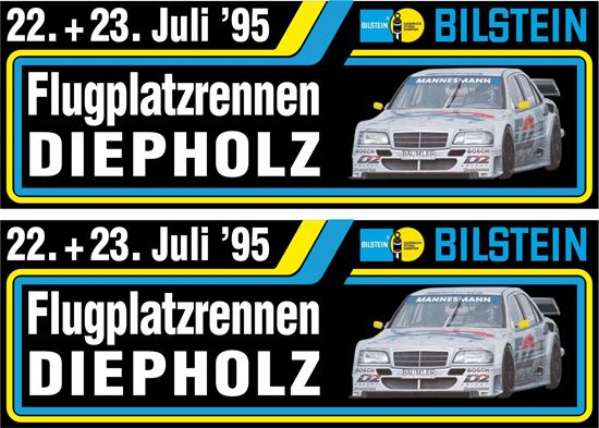 Picture of Mercedes 1995 Diepholz DTM Decals / Stickers