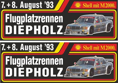 Picture of Mercedes 1993 Diepholz DTM Decals / Stickers