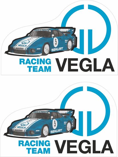 Picture of joest vegla racing team 935 drm 1980 Decals / Stickers