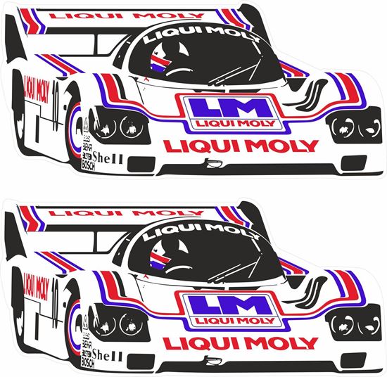 Picture of Kremer Liqui Moly 962 WEC DRM Decals / Stickers