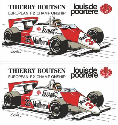 Picture of Marlboro Team Spirit European F2 Thierry Decals / Stickers