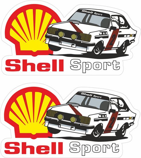 Picture of Shell Sport Ford Escort MK2 Decals / Stickers