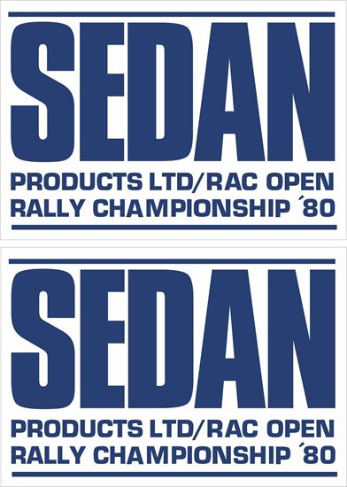 Picture of Sendan open champ 1980 Decals / Stickers