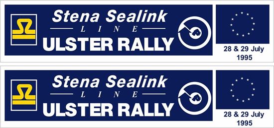 Picture of Ulster Rally 1995 Decals / Stickers