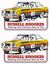Picture of Russell Brookes Ford Escort MK2 Decals / Stickers