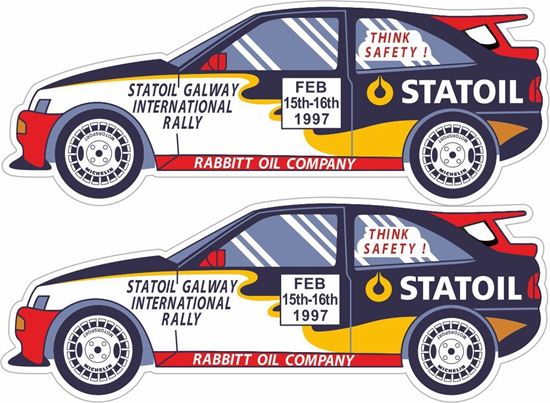 Picture of Gallaway International Rally Decals / Stickers