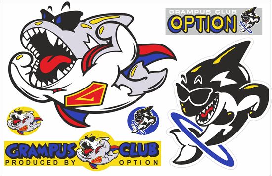 Picture of Grampus Option Sticker sheet