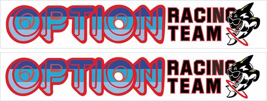 Picture of Option Racing Team Decals / Stickers