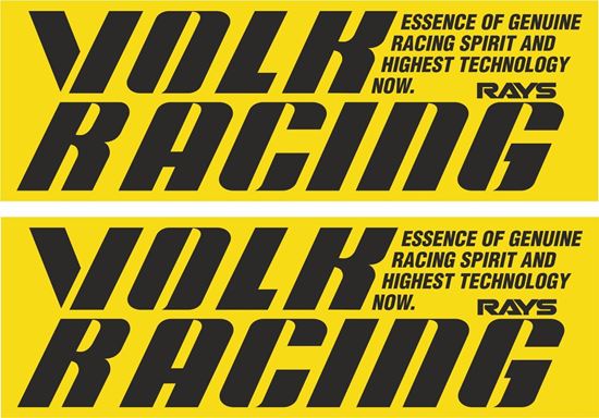 Picture of Volk Racing Decals / Stickers