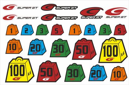 Picture of Super GT Sticker Sheet
