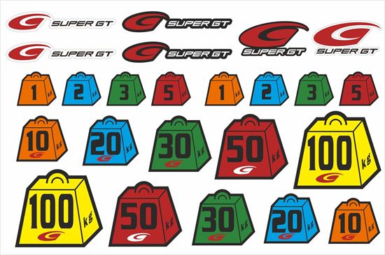 Picture of Super GT Sticker Sheet