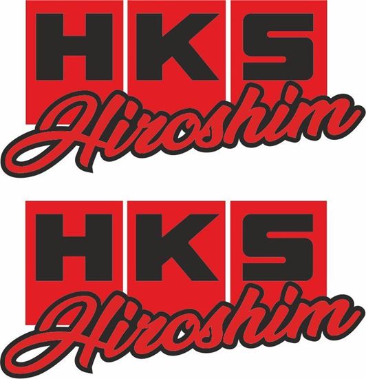 Picture of HKS Hiroshim Decals / Stickers