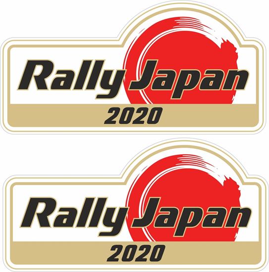 Picture of Rally Japan 2020 Decals / Stickers